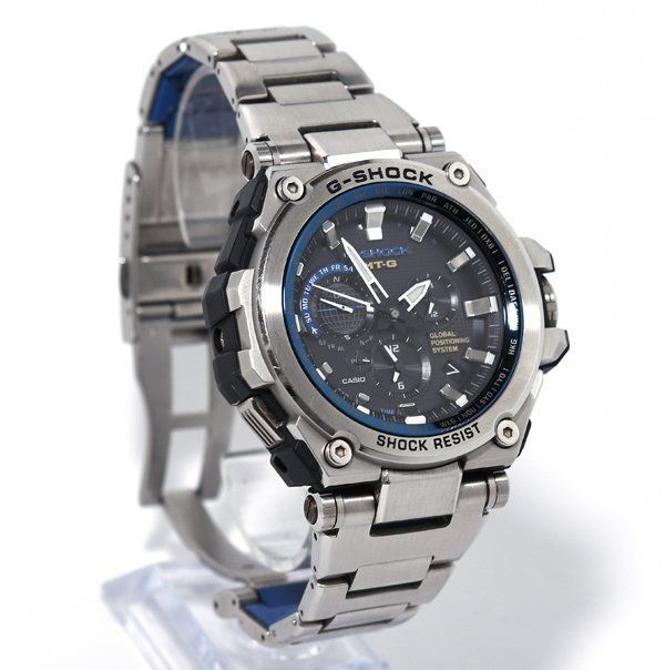 Casio G-Shock Mtg-G1000D-1A2Jf Gps Hybrid Radio Solar Men'S | eBay