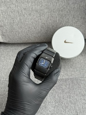 Vintage Nike D-Line Metal Steel Watch Hype Y2K Avantgarde Retro