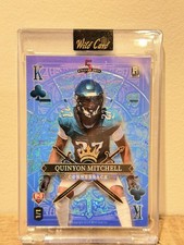 Wild Card Stacked Deck Quinyon Mitchell & Cooper DeJean Rookie Card B2B 1/1