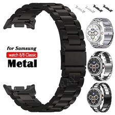 Edelstahl Metall Armband für Samsung Galaxy Watch 8/8 Classic /Ultra 47mm Ersatz