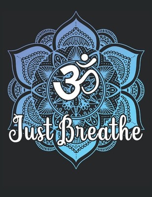 Anti-Stress Malbuch: Mandala Yoga Namaste Tattoo Design A4