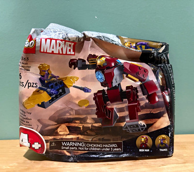 LEGO Marvel 76263 Iron Man Hulkbuster vs Thanos Infinity Saga - NEW Damaged Box