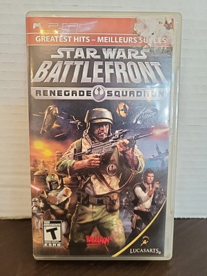 Star Wars Battlefront Renegade Squadron  PSP Greatest Hits Includes Manual