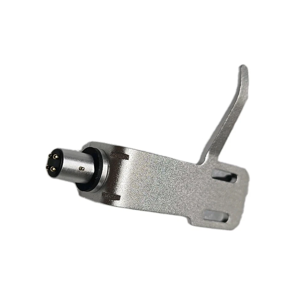 SH-4 Style Silver Headshell w/Universal Mount, Ergonomic Finger Lift.   - Image 3 of 3