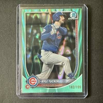 2025 Bowman Chrome #57 Kyle Tucker Aqua Wave /299