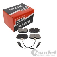 Mapco BremsbelÄGe Satz Hinten Passend FüR Ford Galaxy Seat Alhambra VW Sharan TR