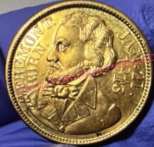 John Fremont 1856 election. campaign token choice !