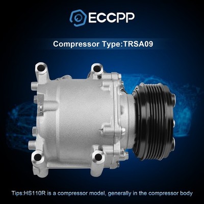 A/C AC Compressor For 02-06 Chrysler Sebring 01-04 Dodge Stratus 08-09 Van 1000