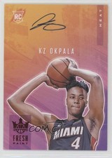 2019-20 Panini Court Kings Fresh Paint Ruby /99 KZ Okpala #FP-KZO Auto 5w5