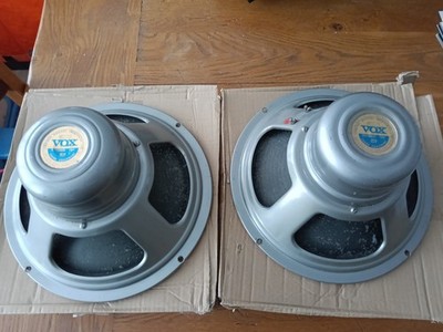 Vintage 1965 Vox Celestion 12'' T1088 ''Vox Silver'' Lautsprecher passendes Paar 31/3/65