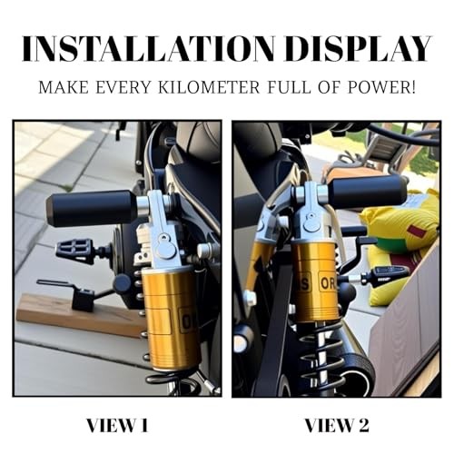 6.5" Upper Shock Mount Frame Sliders Falling Crash Protector 6.5 Inch-Smooth