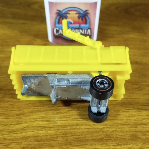 Vintage Hot Wheels Mountain Mining Redline Road King Truck Yellow Hong Kong 1974 - Picture 14 of 19