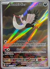 Bombirdier Illustration Rare Holo - 219/198 - Scarlet & Violet Base Pokemon 2023 on eBay