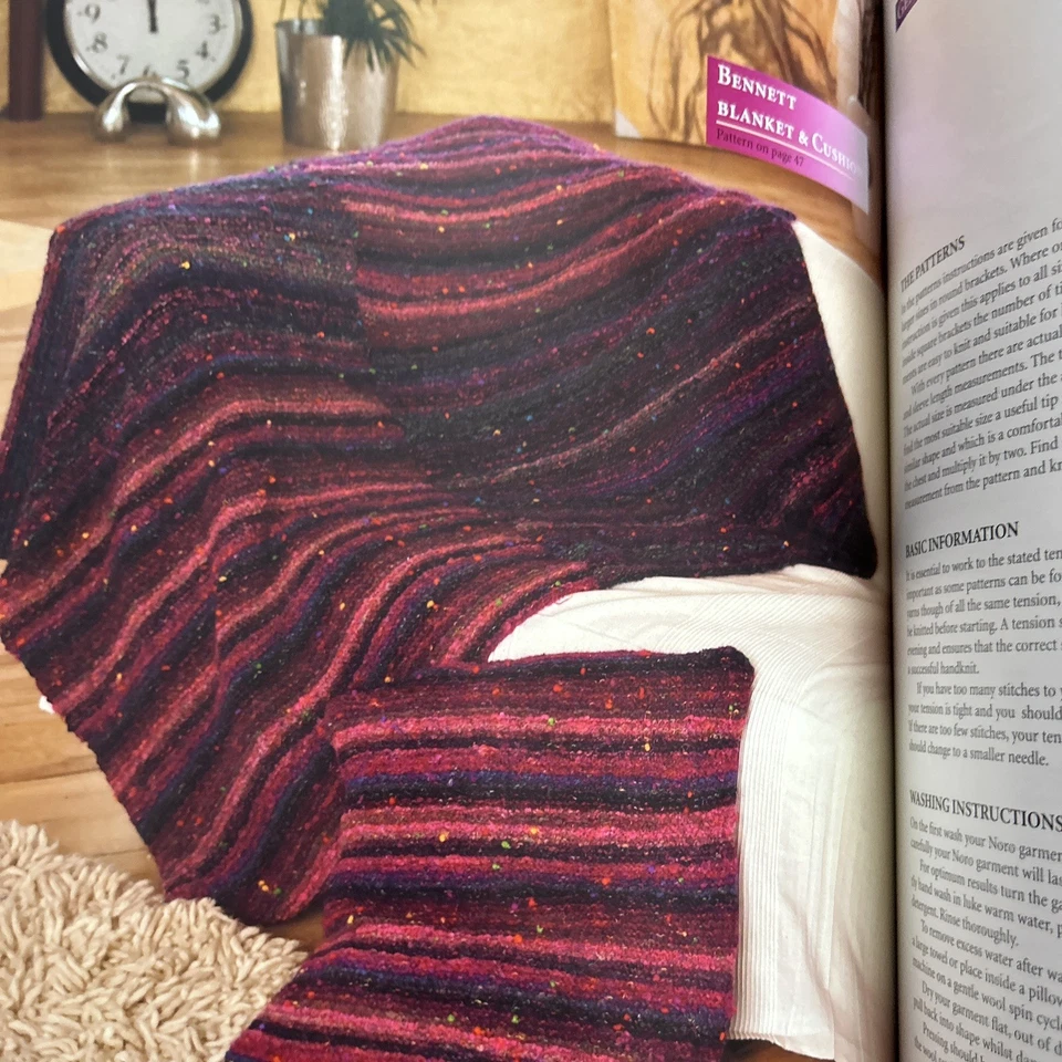 Naturally Noro Knitting Pattern Booklet Womens Colorful Fashion Sweaters Bolero - Image 4 of 4