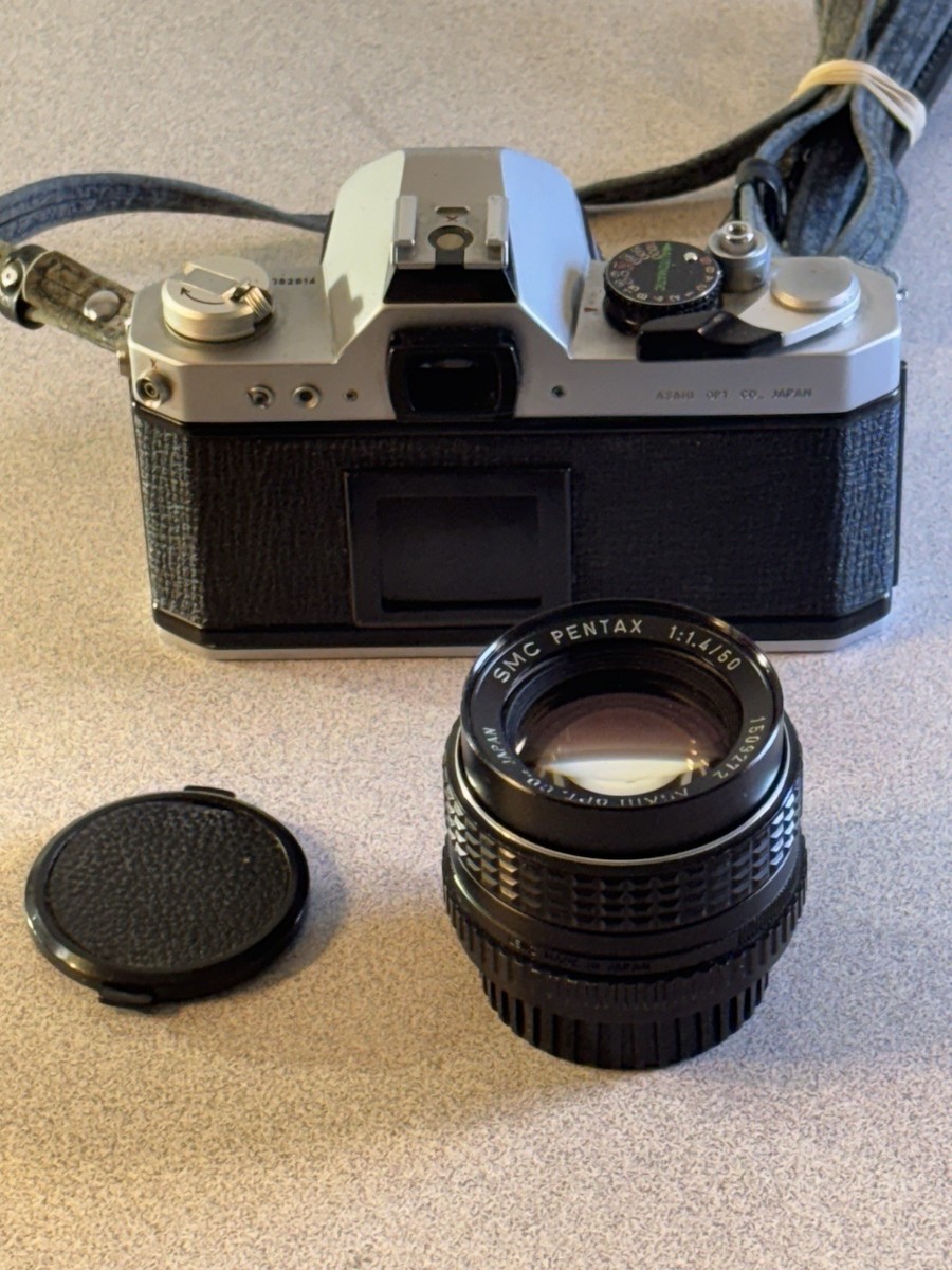 Pentax K2 SLR Film Camera SMC Pentax 50mm F/1.2 Lens + SMC Pentax