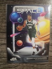 2025-26 Topps Chrome Cosmic Giannis Antetokounmpo Space Walk  # SW-2 Bucks