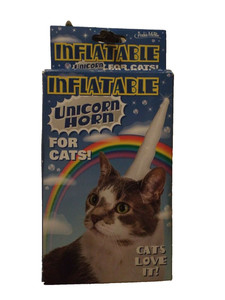 Accoutrements 12364 Inflatable Unicorn Horn for Cats