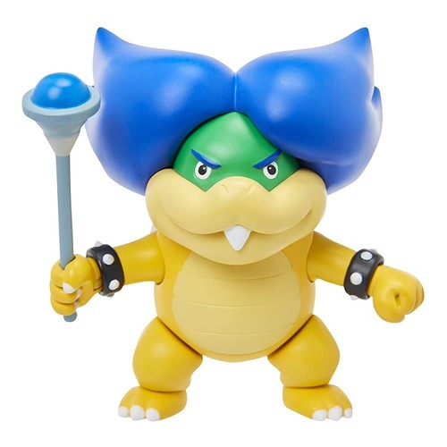 Super Mario 4" Ludwig Von Koopa Articulated Figure with Wand Accessory