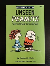 Unseen Peanuts Free Comic Book Day Fantagraphics Books Charles Schulz 2007 VF/NM