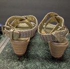 Pretty Jessica Simpson womens Wedge sandals Ankle Strap size 8 Gold  — photo 3