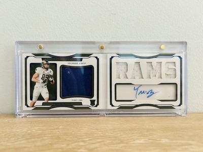 2022 National Treasures Collegiate Trey McBride Jersey Auto RC Booklet /75 RPA