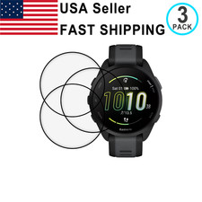 3PACK PMMA 3D Curved Soft Screen Protector For Garmin Forerunner 165