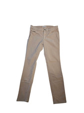 LOFT Modern Skinny Corduroy Pants Womens 6 28x27 Beige Stretch Low Rise WP55