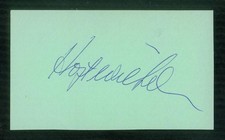 802, Hoyt Wilhelm HOF, Original Signed/Autograph, on Paper, Orioles 