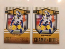 2022 Donruss Football Jalen Ramsey Champ is Here