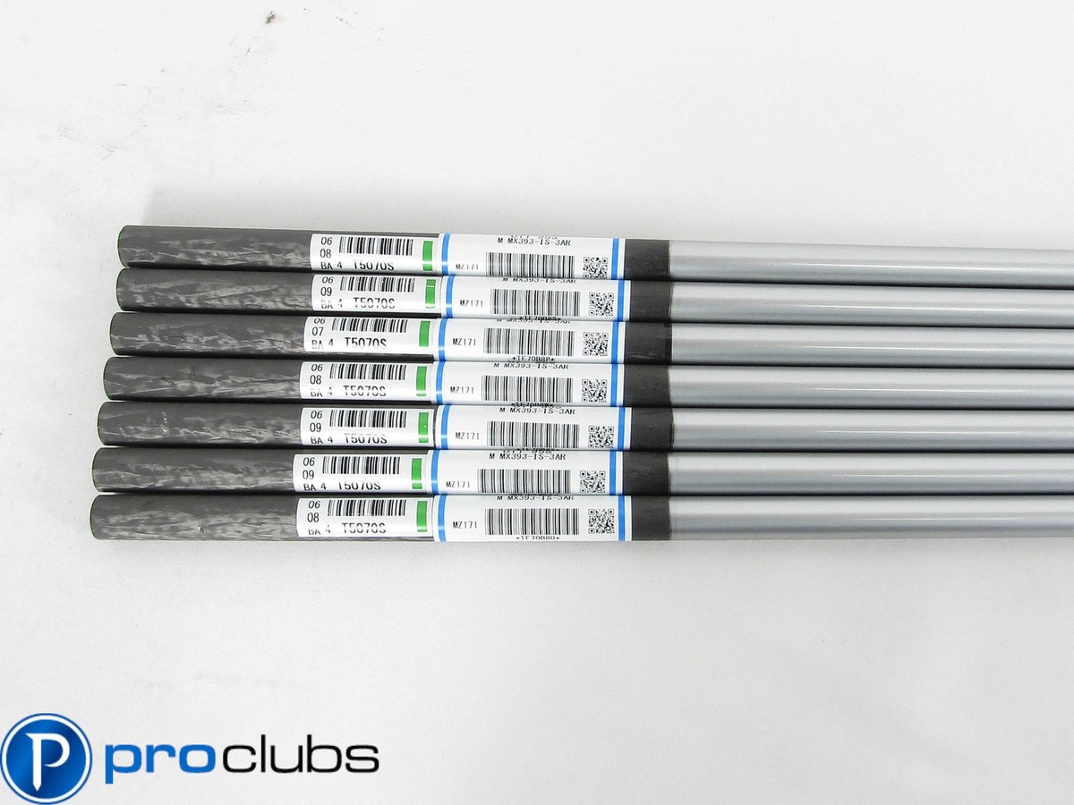 7pc NEW MITSUBISHI CHEMICAL OTi 95 STIFF FLEX GRAPHITE IRON