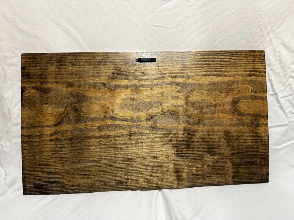 Bandera americana con promesa de lealtad 19,5" x 11" (talla en madera) Foto 2 de 3