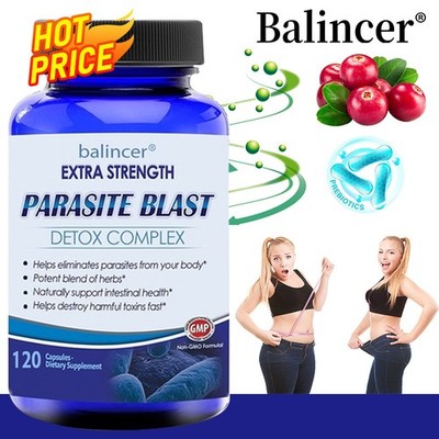 Parasite Blast Detox Complex Capsules,Gut & Digestive Support