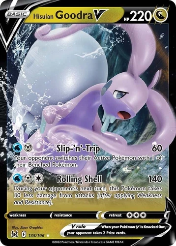 Hisuian Goodra V 135/196 Swsh11: Lost Origin