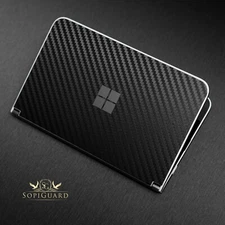 SopiGuard 3M Avery Oracal Carbon Fiber Skin Front and Back only for Surface Duo