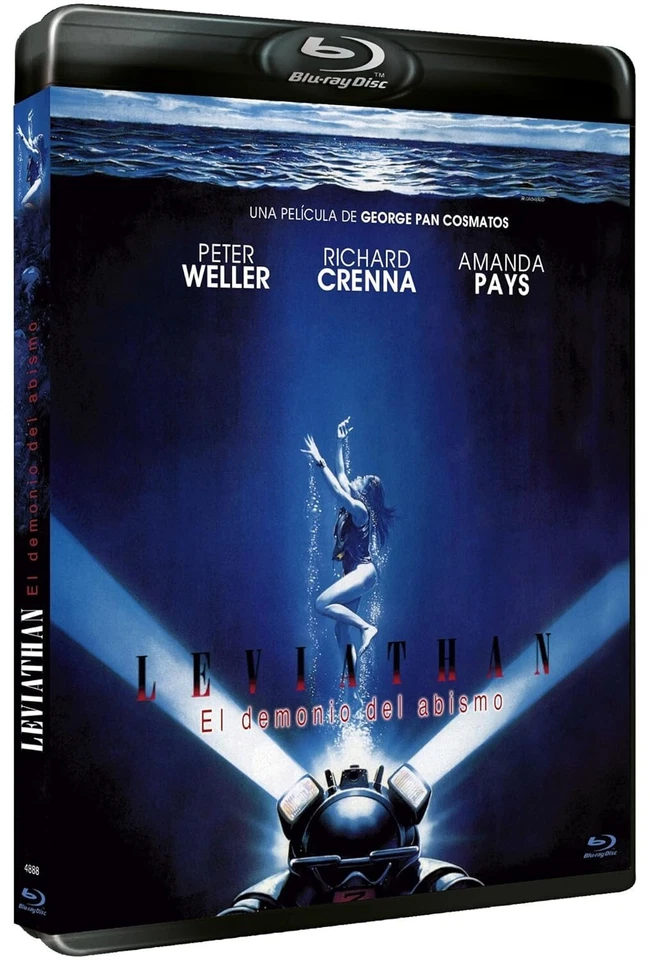 Leviathan- Peter weller, Richard Crenna 4k remastered -Blu-Ray Dt. Ton NEU