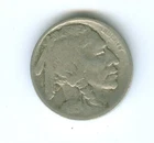1913-S TYPE 2  BUFFALO NICKEL--CIRCULATED--3/4 HORN