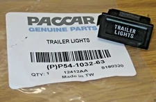 ~NEW PACCAR KENWORTH "TRAILER LIGHTS" DASH INSERT INDICATOR LAMP ID~ P54-1032-63