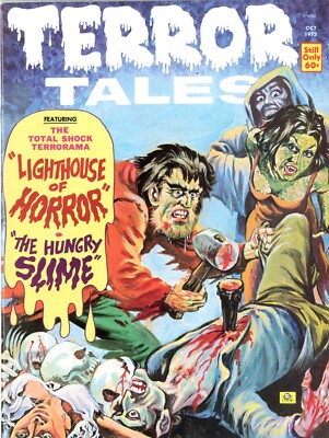 Terror Tales Magazine  # 5   Vol 5     NEAR MINT-    October 1973   See photos  