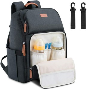 baby changing bags with insulated pockets
