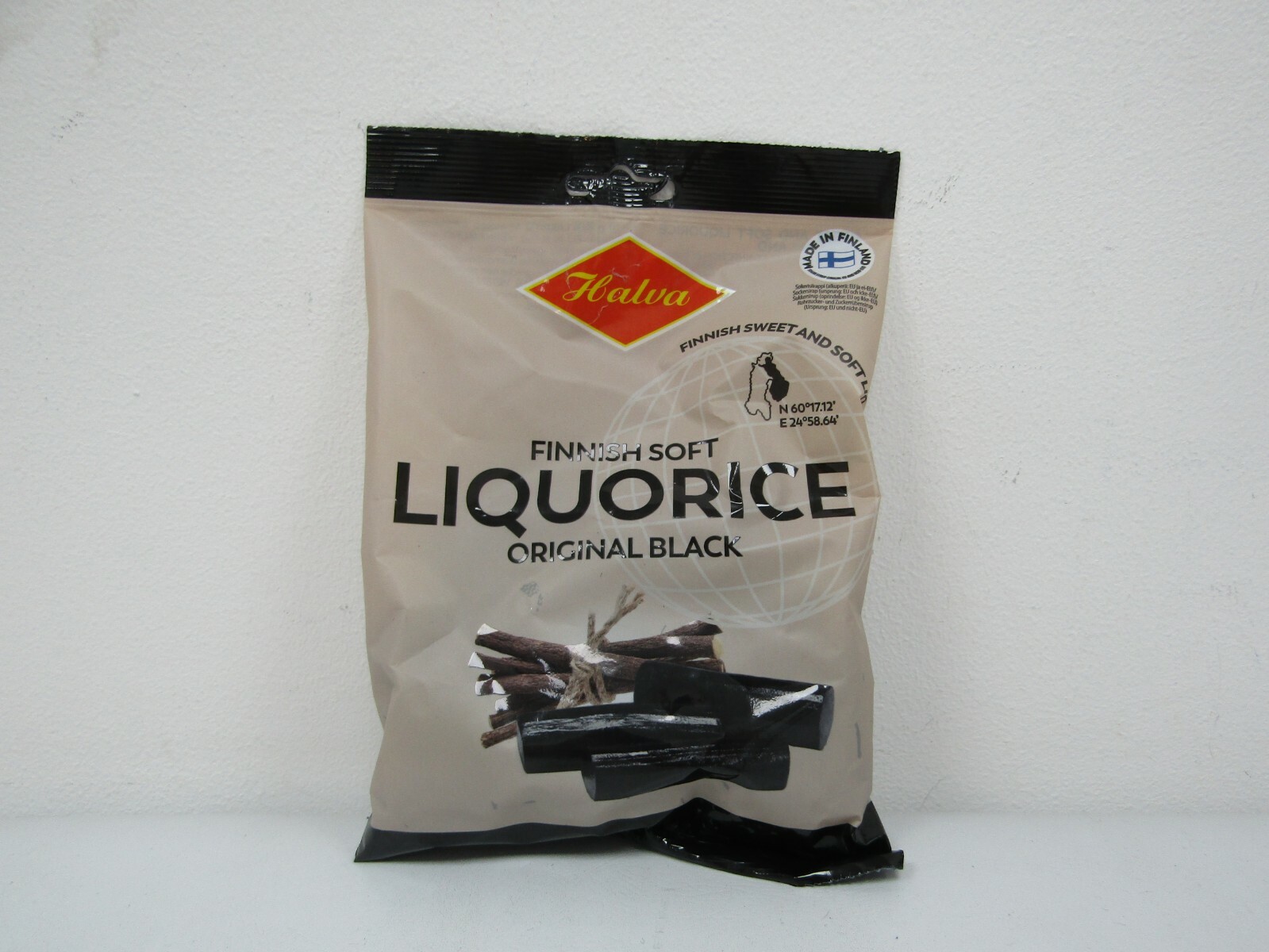 Halva Soft Liquorice Original Black 200g