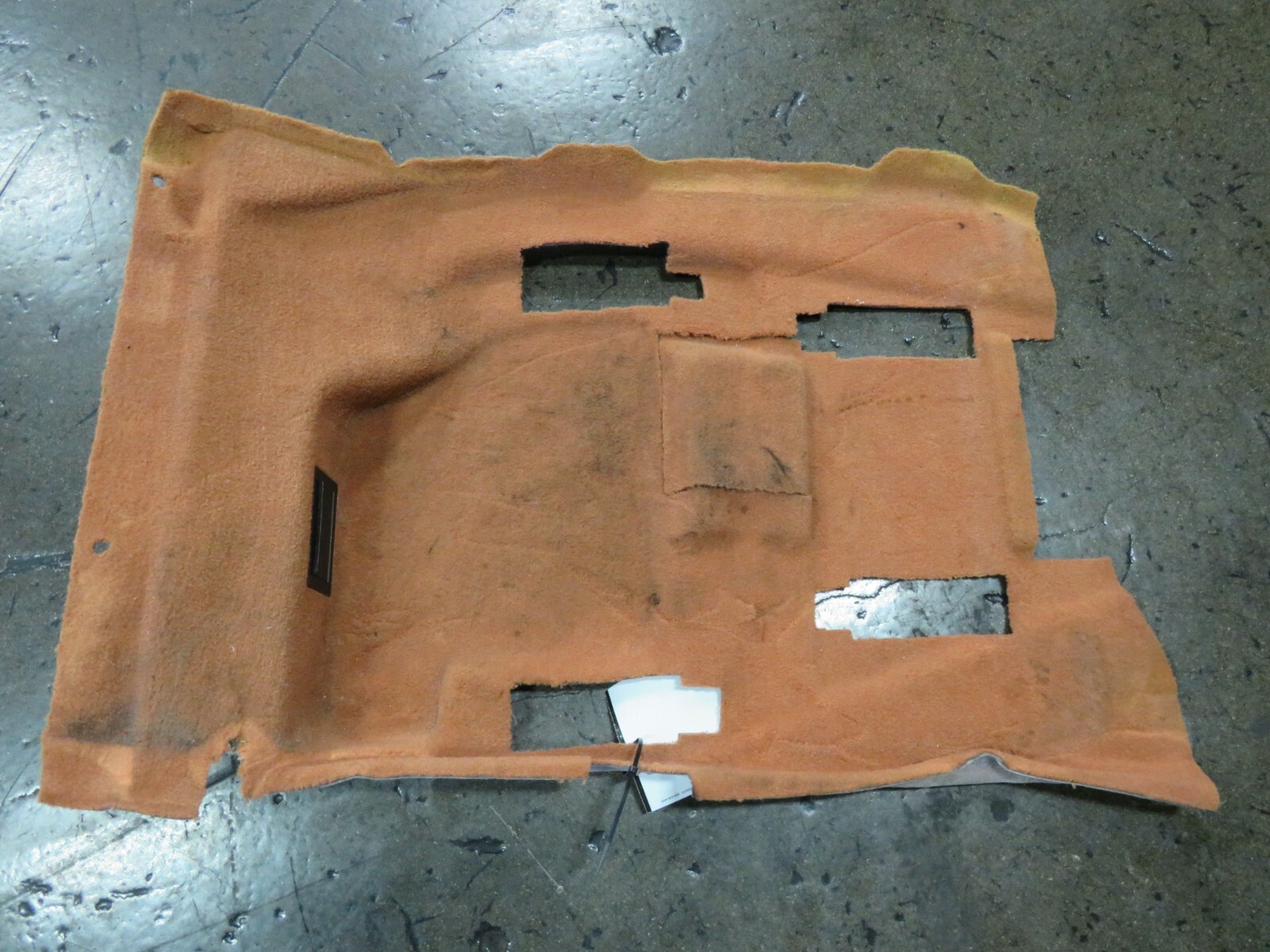 Ferrari 599 GTB, RH, Right, Front Carpet Rear Section, Used, P/N 69128500