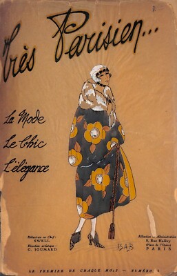 ''Tres Parisien... La Mode Le Chic L'Elegance'' Automne 1921 JOUMARD, G.P. Editor