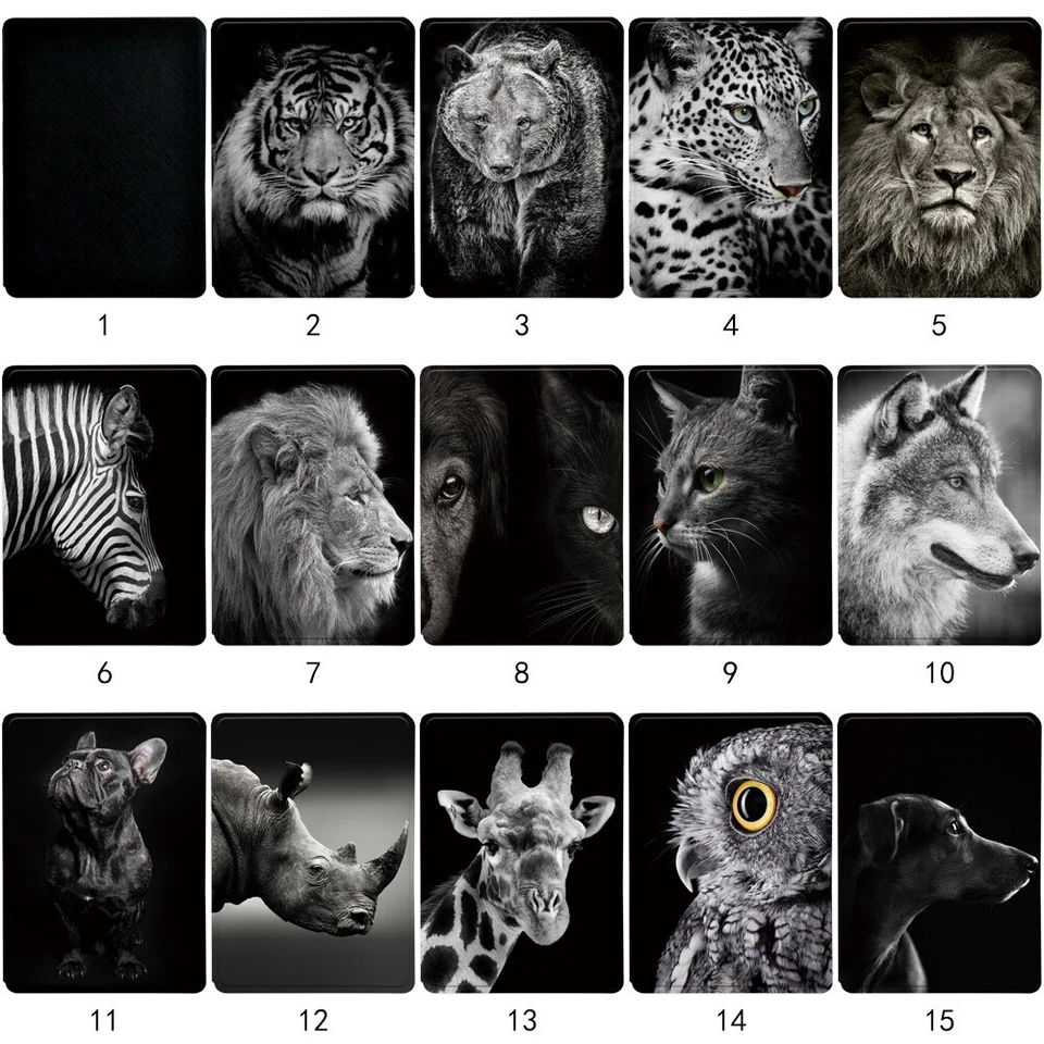 Animal Leather Tablet Stand Cover Case For Samsung Tab A/S4/S5/S6/S7/A7/A8/A9 - Image 2 of 4