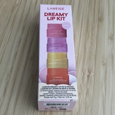 LANEIGE DREAMY LIP KIT SLEEPING MASK 4 TYPES BERRY*SWEET CANDY*MANGO PEACH TEA