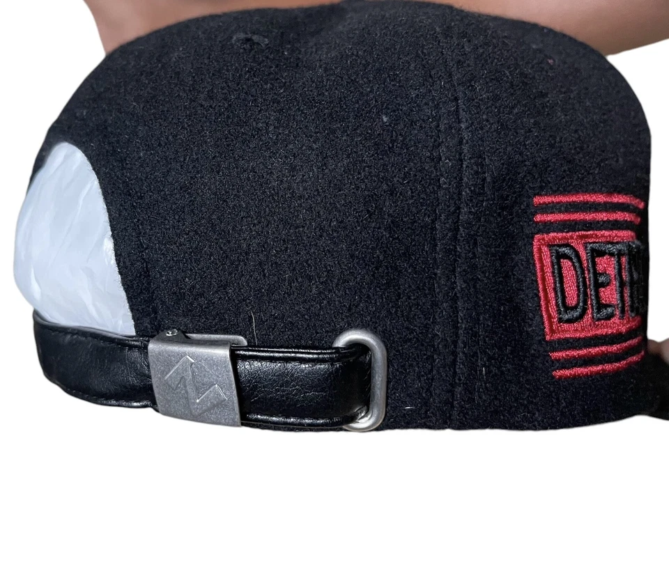 Vintage Zephyr Detroit Red Wings Hockey Snapback Hat Cap 100% Wool - Image 4 of 4