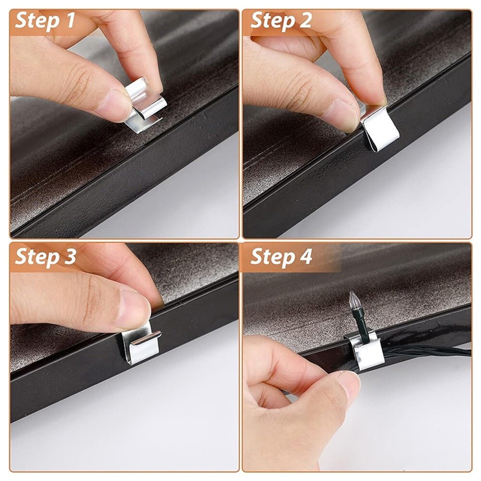 Reliable Manganese Steel Gutter Hooks for Hanging For Christmas Lights