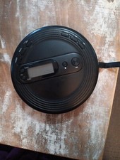 ONN Portable CD FM Radio Player ONB15AV201 Black Powers On