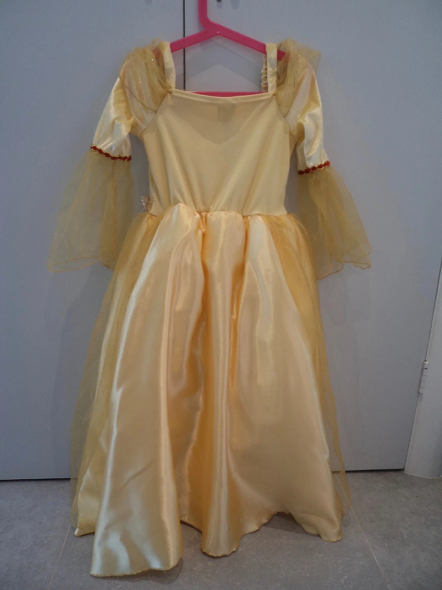 Disney Princess Belle Fancy Dress Costume Age 7 8 Years Tu eBay