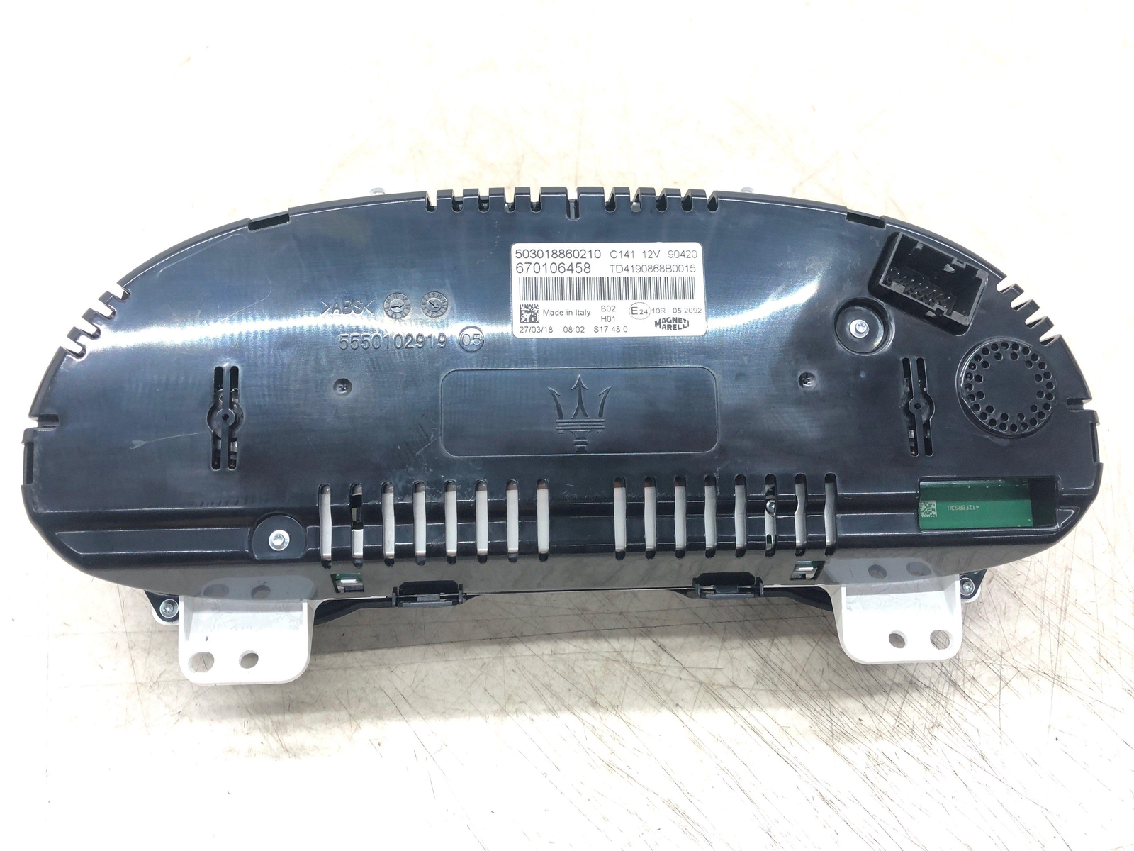 2017-2022 MASERATI LEVANTE SPEEDOMETER GAUGE CLUSTER *14K MILES* 670106458 OEM