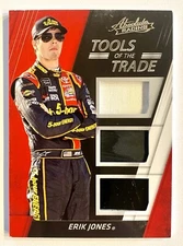 2017 Absolute Racing Erik Jones Tools Of The Trade Rookie Race Used SP RC Triple